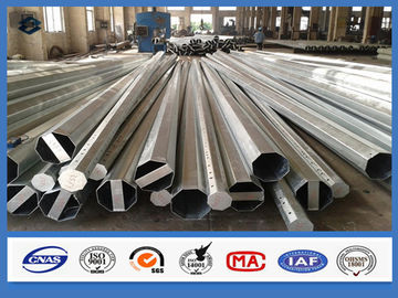 Полигональный/трубчатый гальванизированный трубопровод структурной стали, стандарт AWS D1.1 гальванизировал столбы металла